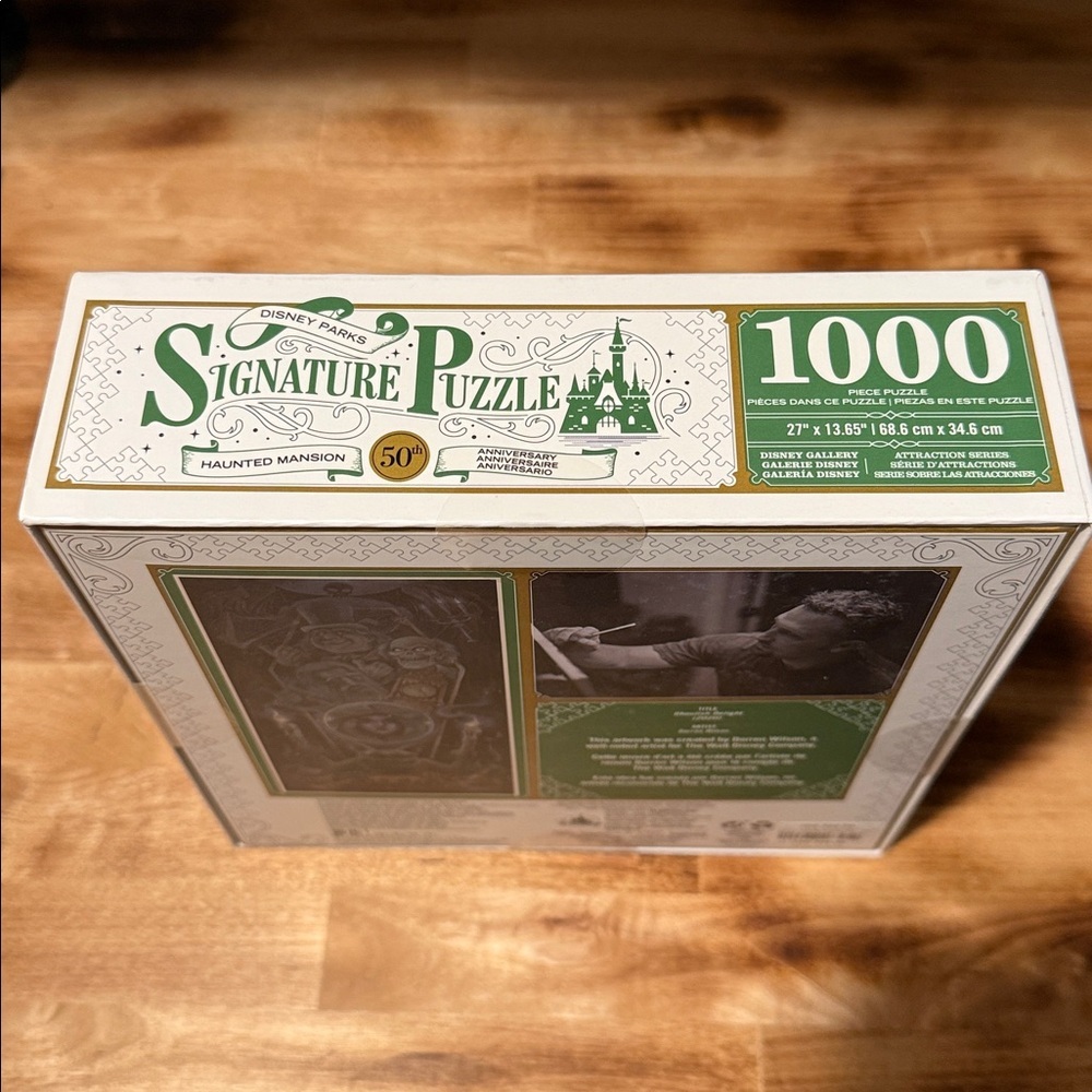 Disney Parks Signature Haunted Mansion 50th Anniversary Puzzle - Picture 3 of 10